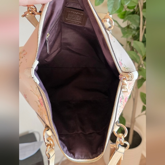 Coach Ava Tote Floral Bundle Print F28965 - Picture 9 of 9